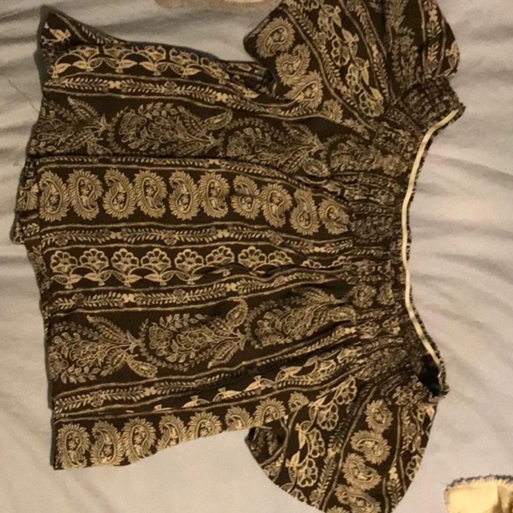 Off the shoulder shirt